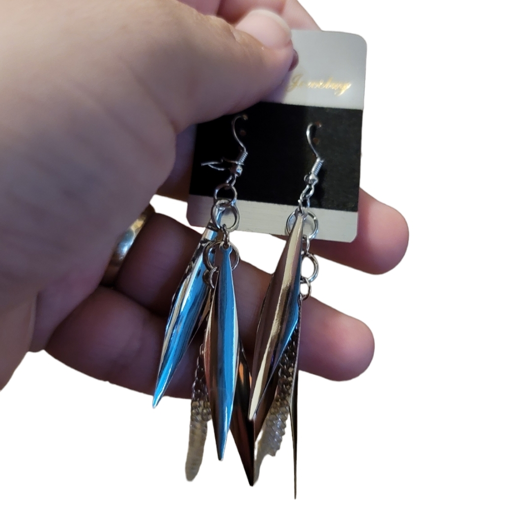 Silver Color Earrings